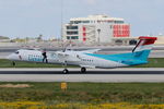 LX-LQD @ LMML - De Havilland Canada DHC-8 LX-LQD Luxair - by Raymond Zammit