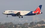 N605JB @ KLAX - JBU A320 red sox new zx SFO-LAX - by Florida Metal