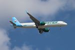 N606FR @ KMCO - FFT A321N Luis zx CLT-MCO - by Florida Metal