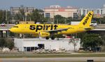 N607NK @ KFLL - NKS A320 yellow zx RDU-FLL - by Florida Metal