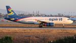 N608NK @ KLAX - NKS A320 blue/white zx FLL-LAX - by Florida Metal