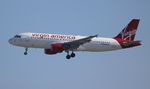 N624VA @ KLAX - VRD A320 zx JFK-LAX - by Florida Metal