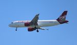 N627VA @ KSFO - VRD A320 zx PDX-SFO - by Florida Metal