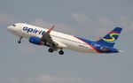 N628NK @ KDTW - NKS A320 blue/white zx DTW-RSW - by Florida Metal