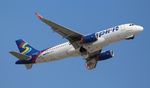 N634NK @ KDTW - NKS A320 blue/white zx DTW-MCO - by Florida Metal