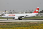 HB-IJP @ LMML - A320 HB-IJP Swiss - by Raymond Zammit