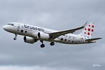 OO-SBC @ EBBR - On short final at Brussels Airport.