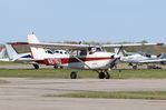 N8716U @ KMDH - Cessna 172F - by Mark Pasqualino