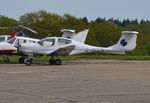 G-OCCN @ EGTF - Diamond DA-40D at Fairoaks. - by moxy