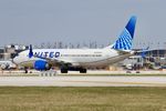N27256 @ KORD - B38M United Airlines Boeing 737 -8 MAX N27256 UAL1872 SLC-ORD - by Mark Kalfas