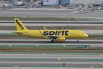 N651NK @ KLAX - NKS A320 yellow zx LAX-BWI - by Florida Metal