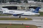 N652JB @ KFLL - JBU A320 zx - by Florida Metal