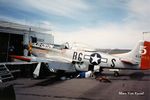 N551MR @ KRTS - #5  N551MR Old Crow was flown by Mickey Rupp at Reno Air Races in september 1992. - by Marc Van Ryssel