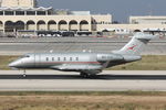 9H-VCX @ LMML - Bombardier BD-100-1A10 Challenger 350 9H-VCX VistaJet - by Raymond Zammit
