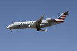 N420AW @ KORD - CRJ2 Air Wisconsin/American Eagle Canadair Regional Jet CRJ-200, N420AW AWI6013 PIA-ORD - by Mark Kalfas