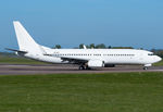 OM-NEX @ EGSH - Arriving From Bratislava as 'TOM981P'.