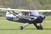 G-BUVA @ EGBS - parked up at Shobdon - by Jordon gregory