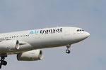 C-GUBH @ LFPG - Airbus A330-243, Short approach rwy 09L, Roissy Charles De Gaulle airport (LFPG-CDG) - by Yves-Q