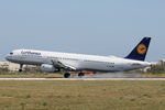 D-AIRF @ LMML - A321 D-AIRF Lufthansa - by Raymond Zammit