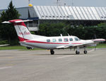 PR-TAH @ SBBI - Taxiing out of general aviation apron. - by João Dolzan