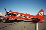 N85SF @ RTS - #10 Critical Mass was flown by Tom Dwelle at the Reno Air Races in sept. 1993. - by Marc Van Ryssel