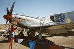 N51SL @ RTS - #22  Merlin's Magic was flown by Stuart Eberhardt at the Reno Air Races in sept. 1993. - by Marc Van Ryssel