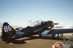 N611F @ RTS - #86 Bad Company was flown by Sherman Smoot at the Reno Air Races in sept. 1993. - by Marc Van Ryssel