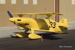 N33RC @ RTS - #33 Wild Thing was flown by Ron Cox at the Reno Air Races in sept. 1993. - by Marc Van Ryssel