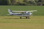 G-BZVB @ EGHP - G-BZVB 1972 Reims Cessna FR172H Popham - by PhilR