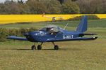 G-NILT @ EGHP - G-NILT 2014 Light Sport Aviation Ltd EV-97 Eurostar SL Microlight Popham 04.05.24 (2) - by PhilR