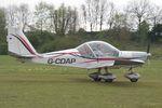G-CDAP @ EGHP - G-CDAP 2004 Cosmik Aviation Ltd EV-97 Team Eurostar UK Popham 05.05.24 - by PhilR