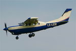 LX-LEM @ EGSH - Landing at Norwich.