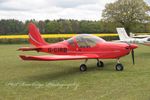 G-CIRB @ EGHP - G-CIRB 2015 Light Sport Aviation Ltd EV-97 Eurostar SL Microlight Popham 05.05.24 - by PhilR