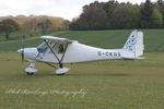 G-CKGS @ EGHP - G-CKGS 2017 Comco Ikarus C42 FB80 Popham 04.05.24 - by PhilR