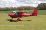 G-CMDW @ EGHP - G-CMDW 2021 Ascent Industries Eurofox 3K Popham 04.05.24 - by PhilR