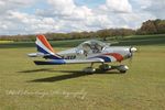 G-JEEP @ EGHP - G-JEEP 2002 Aerotechnik EV-97 Eurostar Popham 04.05.24 (2) - by PhilR