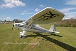 G-LUSK @ EGHP - G-LUSK 1947 Luscombe 8F Silvaire Popham 04.05.24 (2) - by PhilR