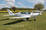 G-MAKO @ EGHP - G-MAKO 2023 The Light Aircraft Co Shark 600 Popham 04.05.24 (1) - by PhilR