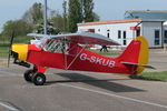 G-SKUB @ EGSD - Parked at North Denes on their first ever fly-in. - by Graham Reeve