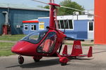 G-CMRJ @ EGSD - Parked at North Denes on their first ever fly-in. - by Graham Reeve