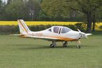 G-TESR @ EGHP - G-TESR 2008 Tecnam P2002-RG Sierra Popham 05.05.24 - by PhilR
