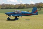 G-XIVA @ EGHP - G-XIVA 2021 VANS RV-14A Popham 04.05.24 (2) - by PhilR