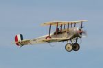 G-FDHB @ EGTH - 1264 (G-FDHB) 2015 Bristol Scout C (replica) Shuttleworth Best of British Airshow 12.05.24 (1) - by PhilR
