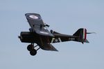 G-EBIA @ EGTH - F904 (G-EBIA) 1918 RAF (Wolseley Motors built) SE5A Shuttleworth Best of British Airshow 12.05.24 (1) - by PhilR