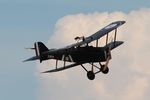 G-EBIA @ EGTH - F904 (G-EBIA) 1918 RAF (Wolseley Motors built) SE5A Shuttleworth Best of British Airshow 12.05.24 (7) - by PhilR