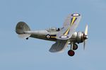 G-AMRK @ EGTH - 'K7985' (L8032, G-AMRK) 1938 Gloster Gladiator l Shuttleworth Best of British Airshow 12.05.24 (4) - by PhilR
