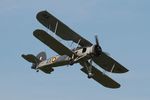 G-BMGC @ EGTH - W5856 (G-BMGC) 1941 Fairey Swordfish l Fly Navy Heritage Trust Shuttleworth Best of British Airshow 12.05.24 (10)