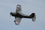 G-KAPW @ EGTH - XF603 (G-KAPW) 1953 Percival P-56 Provost Shuttleworth Best of British Airshow 12.05.24 (7) - by PhilR