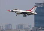 92-3898 @ KFLL - Thunderbirds F-16 zx - by Florida Metal