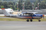 N684S @ KBFI - San Juan Airlines has applied a new livery to their 1969 vintage Cessna T207. - by Joe G. Walker